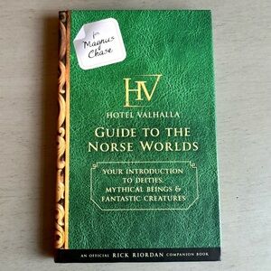 For Magnus Chase: Hotel Valhalla Guide to the Norse Worlds- Rick Riordan Book